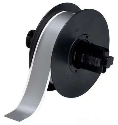 Brady #B30C-2250-595-GY 2.25in x 100ft Gray Vinyl Label Tape