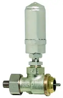 Braukman #V2042HSL1O 3/8" x 1/8" V2042H One-Pipe Steam Thermostatic Radiator Valve