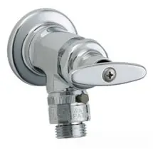 Chicago Faucets #293-E27CP 1/2in Chrome Wall Mount Sillcock with In-Line Vacuum Breaker