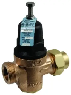 Apollo #36CLF-104-01 3/4in Lead Free Bronze Water Pressure Reducing Valve 25-75 psi - FNPT Union