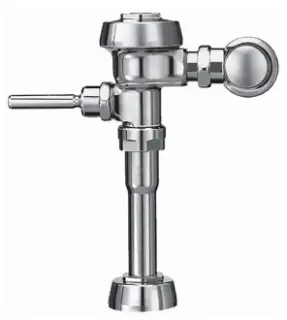 Sloan #3012436 1.0 gpf Royal Exposed Manual Urinal Flushometer Polished Chrome