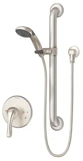 Symmons #9603-PLR-1.5-TRM-STN Satin Nickel Hand Shower System Trim 1.5 GPM