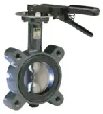 Viega #22074 2-1/2in ProPress Butterfly Valve Ductile Iron - Lug Style