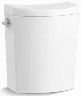 Kohler #K-19042-0 White Persuade Curv Dual-Flush Toilet Tank