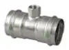 Viega #80880 1-1/4in x 1-1/4in x 1in 316 Stainless Steel ProPress Reducing Tee - PxPxFPT