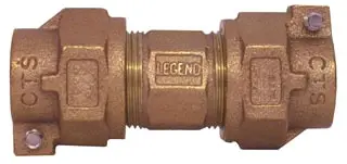Legend #313-218NL 2in Lead-Free Bronze Pack Joint Union CTS