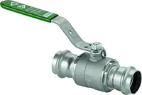 Viega #81096 1-1/4" 316 Stainless Steel ProPress Ball Valve