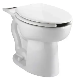 American Standard #3483.001 White Elongated Universal Toilet Bowl