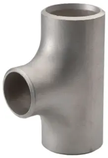 Merit Brass #04406-9664 6x4in 304/304L Stainless Steel Sch40 Butt Weld Reducing Tee