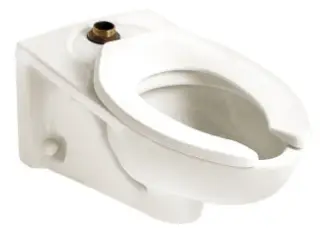American Standard #3351.101.020 Afwall Millennium FloWise Elongated Wall-Hung Toilet with EverClean