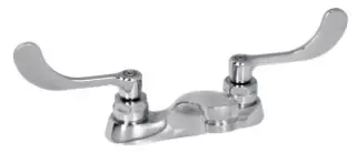 American Standard #5500.175 4in Centerset Lavatory Faucet 0.5 GPM Vandal-Resistant Wrist Blade - Polished Chrome