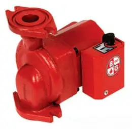 Bell & Gossett #103417 NRF-25 3-Speed Cast Iron Circulator 150 PSI - Flanged