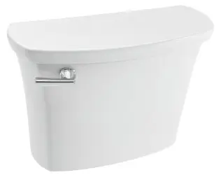 American Standard #4519A104.020 1.28 GPF White Edgemere Right Height Toilet Tank