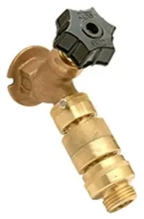 Zurn #Z1341-P12-BFP 1/2in FPT Wall Faucet with Backflow Preventer - Rough Bronze