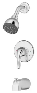 Symmons #9602-X-PLR-1.5 Tub/Shower System with Hand Shower 1.5 GPM