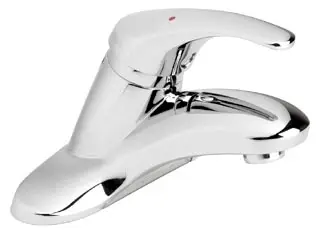 Symmons #S-20-0-IPS 4in Centerset Single Handle Lavatory Faucet - Chrome - IPS