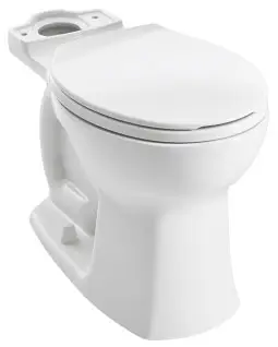 American Standard #3519B101.020 12in Edgemere Right Height Round Front Toilet Bowl - White