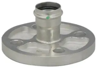 Viega #81035 1/2" 316 Stainless ProPress Adapter Flange - EPDM