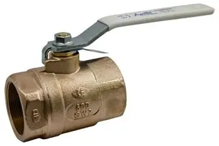 Apollo #70LF10601 1-1/4in Lead Free Bronze Ball Valve 600# - FNPT