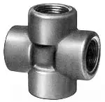 Capitol #12101220 2in Forged Steel Cross 2000# Threaded