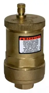 Bell & Gossett #98 3/4in High Capacity Automatic Air Vent 150 PSI