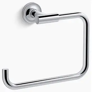 Kohler #K-14441-CP Purist Polished Chrome Towel Ring