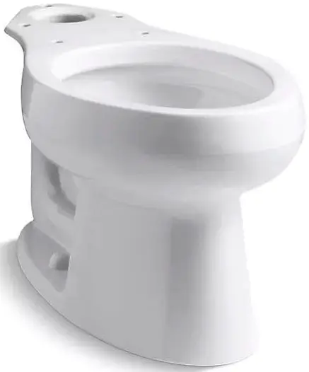 Kohler #4198-0 12in Elongated Wellworth Toilet Bowl White