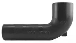 Charlotte Pipe #SV-200 4x10x16 Cast Iron Closet Bend Plain Less Collar