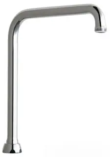 Chicago #HA8AJKABCP 8in Rigid/Swing High Arch Spout Chrome