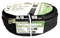 Wal-Rich #1803006 5/8in x 50ft Premium Rubber Garden Hose 180°F