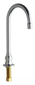 Chicago Faucets #626-E3ABCP Deck Mount Single Hole Spout Chrome