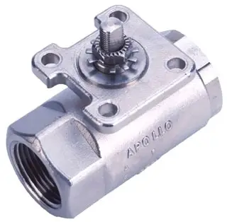 Apollo #76AR364 1/2in Stainless Steel Ball Valve Standard Port - FNPT with Actuator