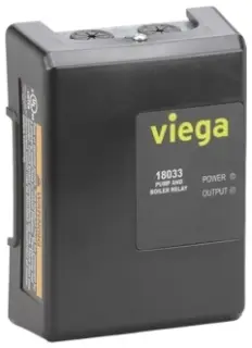 Viega #18033 Pump and Boiler Relay 120VAC Supply 24VAC Transformer
