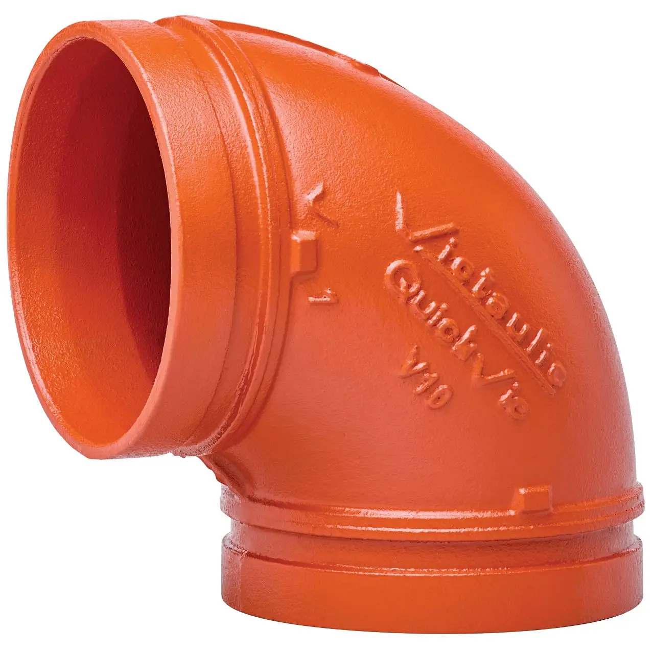 Victaulic #F060V10P00 6in QuickVic 90° Elbow - Grooved