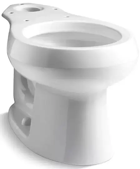 Kohler #4197-0 12in Round Front Wellworth Toilet Bowl - White