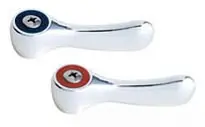 Chicago Faucets #390-PRJKCP Chrome Handle Curved Vandelproof