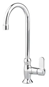 American Standard #7100.241H.002 Polished Chrome Single-Handle Pantry/Bar Sink Faucet Brass Gooseneck Spout