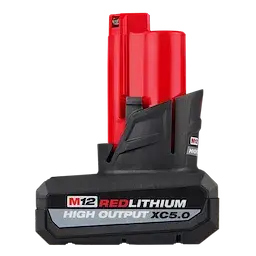 Milwaukee #48-11-2450 M12 XC5.0 High Output Battery Pack