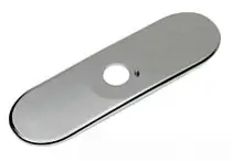 Chicago Faucets #240.628.21.1 8in Polished Chrome Cover Plate with Locating Pin