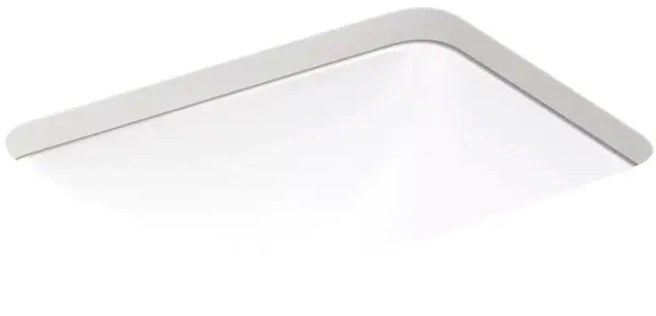 Kohler #20000-0 17-3/8in x 13in White Caxton Rectangle Undermount Lavatory Sink