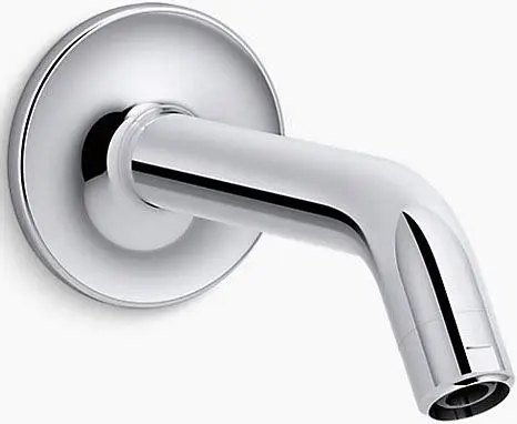 Kohler K-933-CP Purist Shower Arm and Flange Polished Chrome
