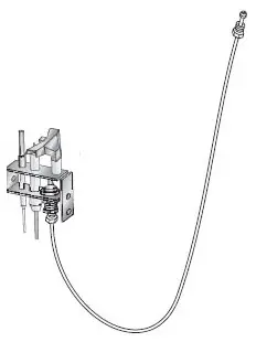 Weil-McLain #511330218 Pilot Assembly with Ignition Lead and Orifice