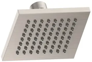 Symmons #361SH-STN Duro 4in Square 1-Mode Showerhead - Satin Nickel