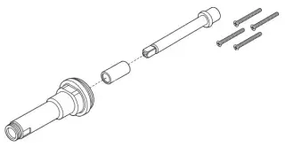 Symmons #RTS-DIV-1EXT 1in Diverter Extension Valve