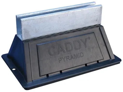 nVent CADDY #PSF10D 10in x 6.4in Fixed Strut Pyramid Rooftop Support 1000 lb