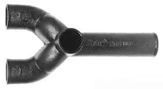Charlotte Pipe EZS-38 2x1-1/2in No-Hub Vented Tub Wye
