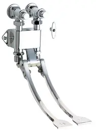 Chicago Faucets #834-EPCP Chrome Wall Mounted Pedal Valve - Combination