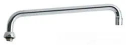 Chicago #L12JKABCP Tube Spout Assembly - Chrome