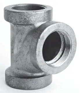 Ward #2.BDTY 2in Cast Iron 90° TY Short Turn Drainage Fitting - Black
