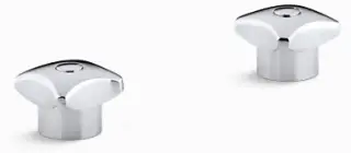 Kohler #K-16010-2-CP Polished Chrome Triton Standard Square Handles Pair